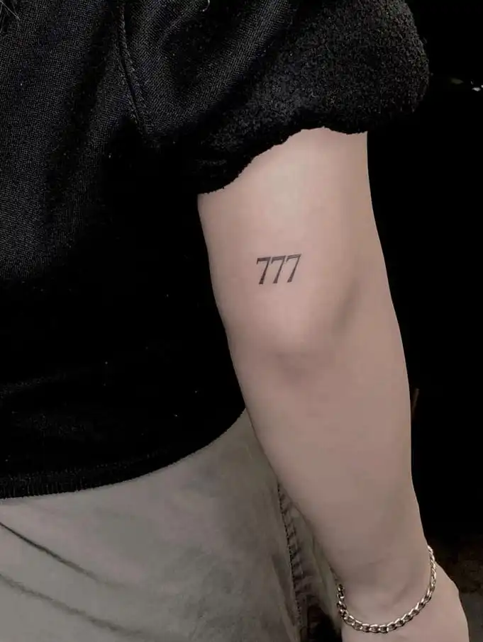 Numerologia de tatuagem 777