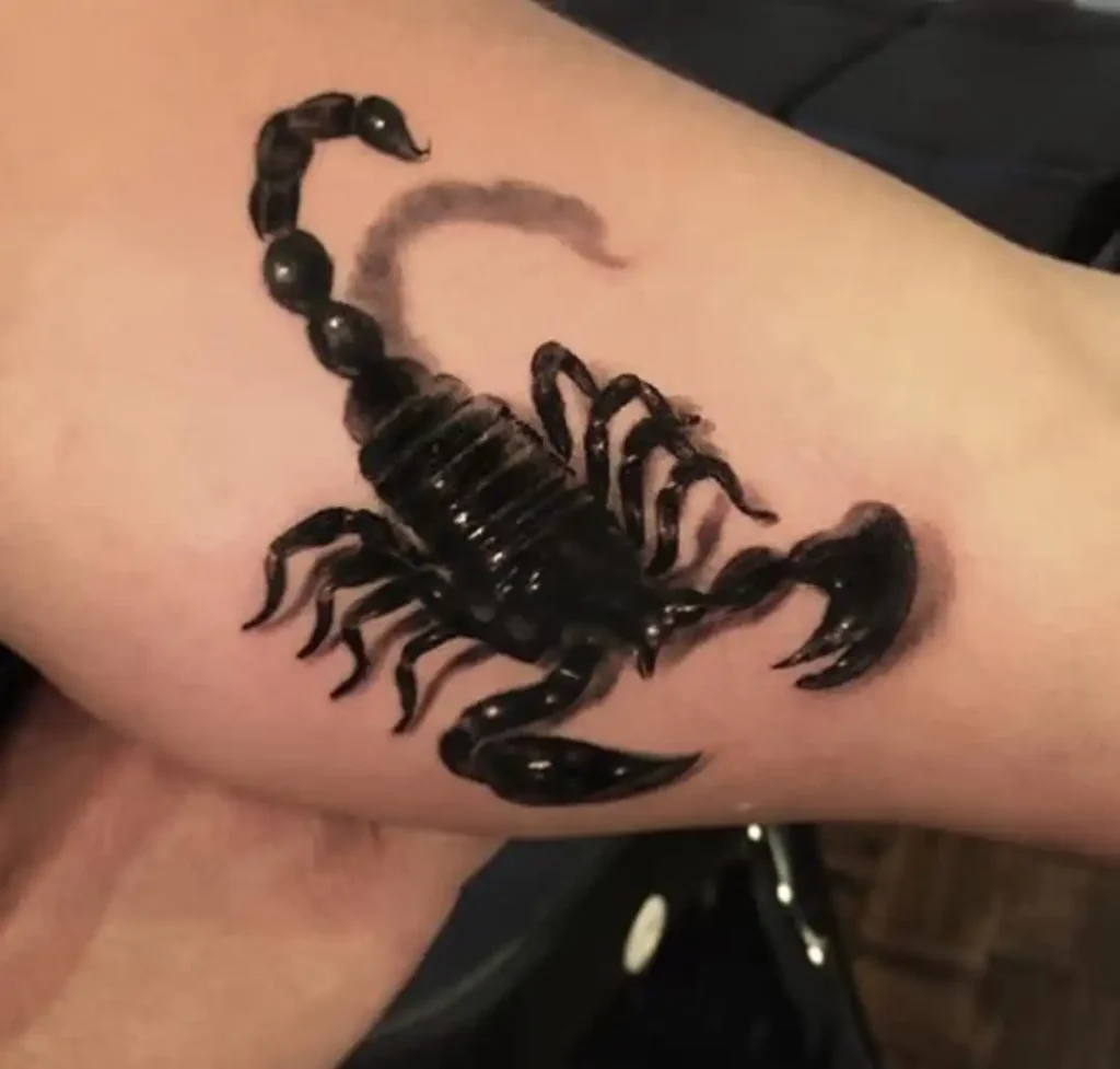 Tatuagens Realistas de Escorpião